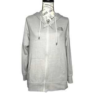 The North Face MEDIUM Chest Arm Logo Full Zip Hooded Sweatshirt Jacket